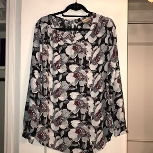 Loft floral print blouse